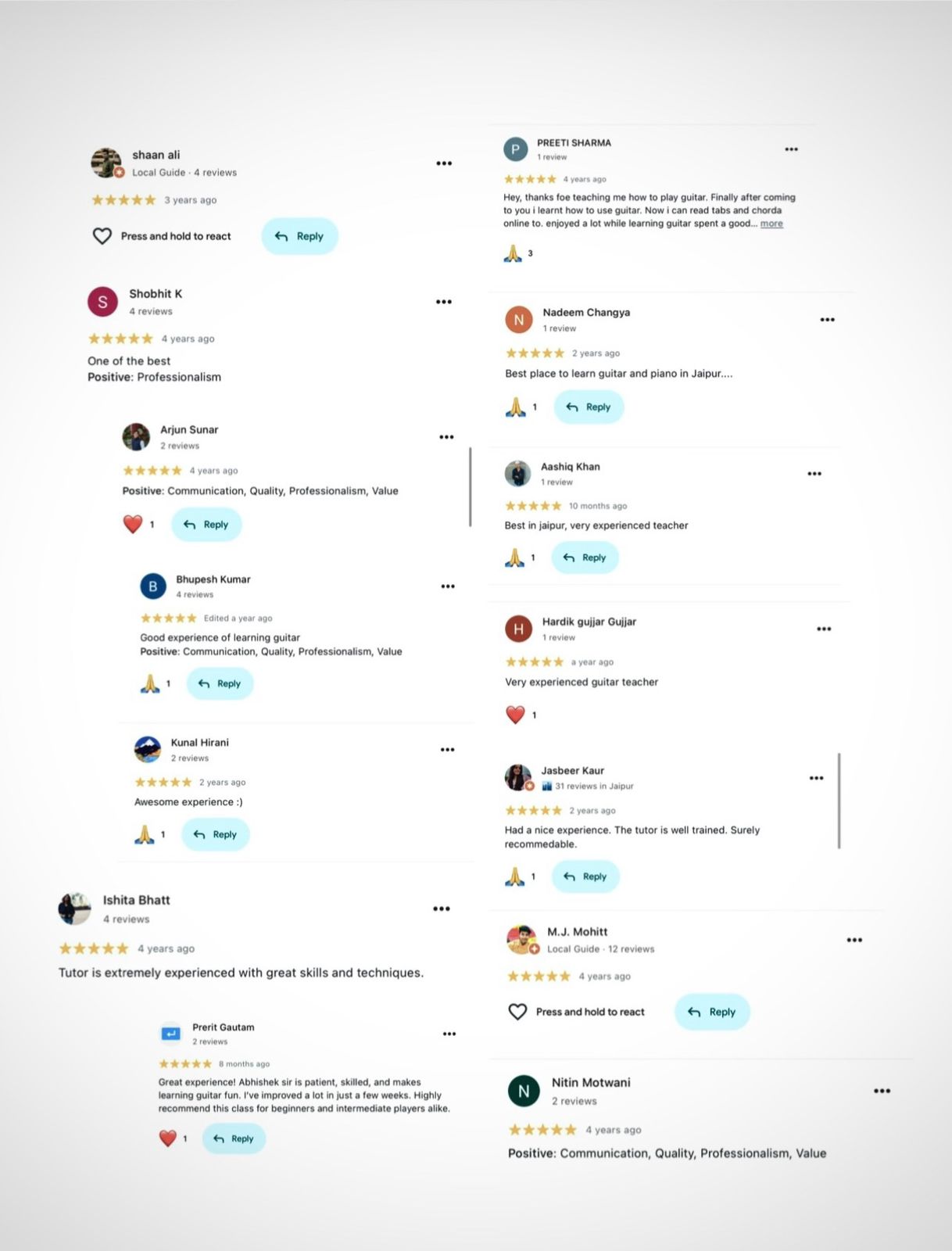 Student feedback 2